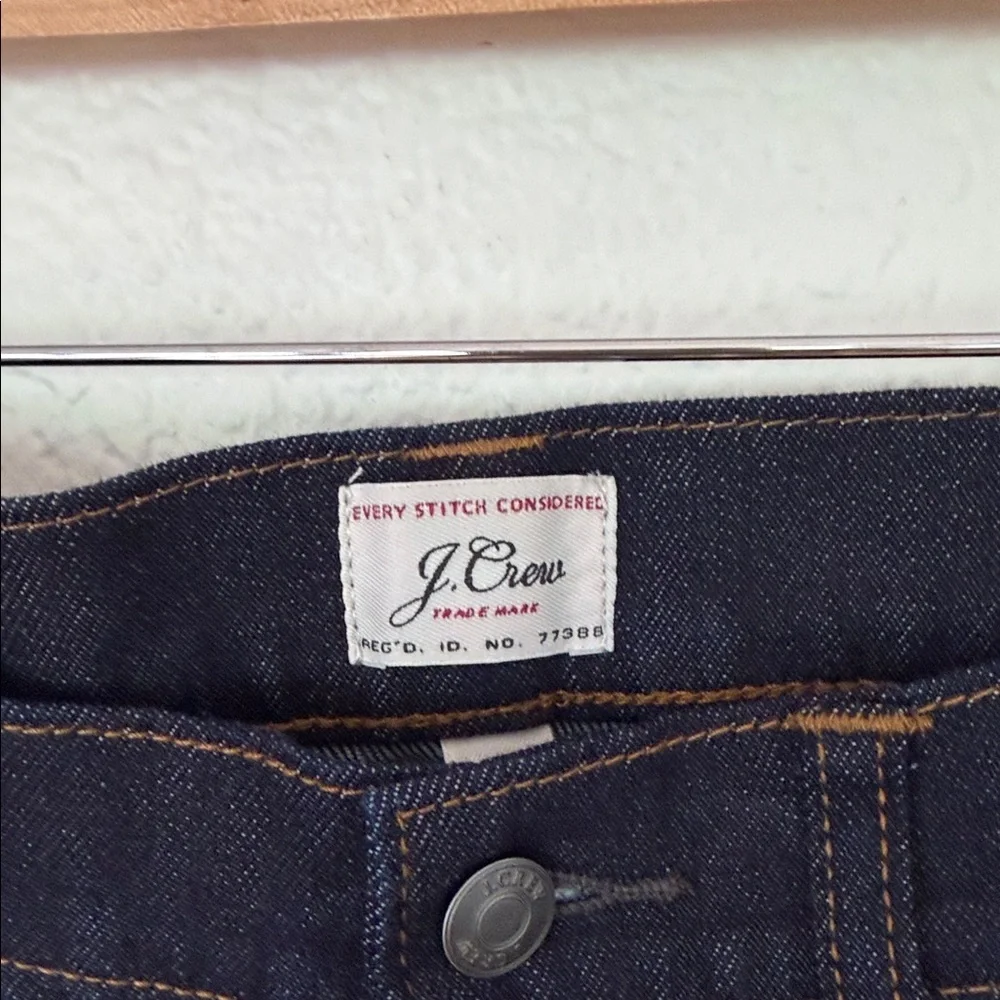 J. Crew Men's Deep Indigo Straight Jeans